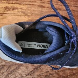 Hoka Women's Navy and Purple Athletic Shoes
